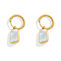 18K gold plated Stainless steel Cloud Earrings